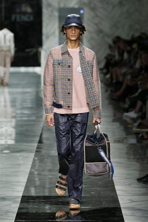 fendi summer 2018 mens|Banality and Provocation at Fendi .